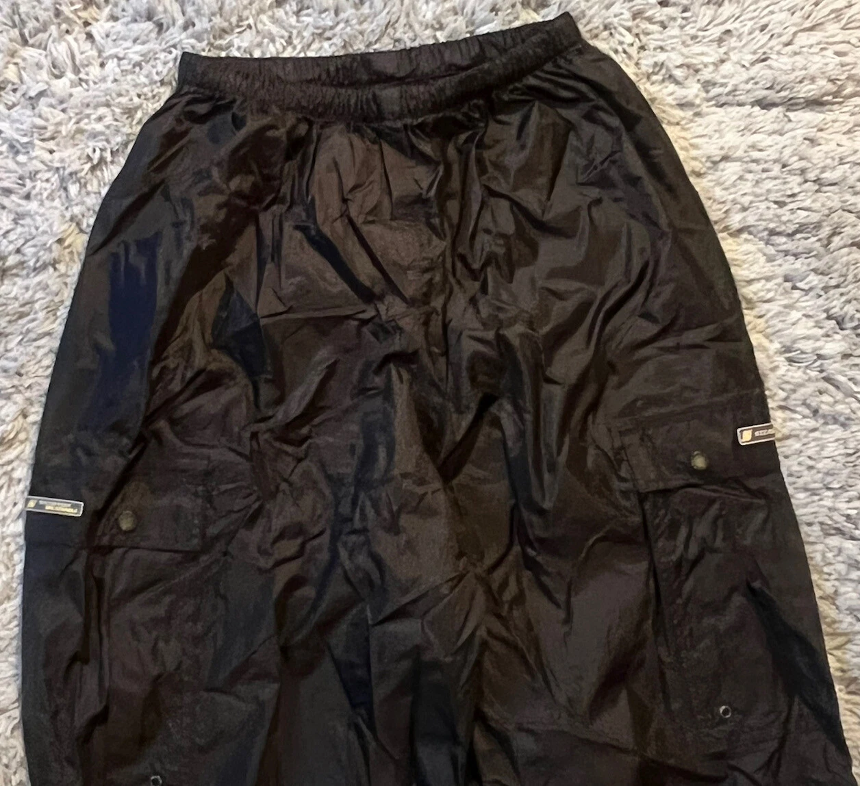 Stearns Dry Wear Mens Large Waterproof Ripstop Pants Black Nylon Elastic Waist
Opens in a new window