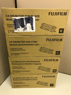 SET of 4 Fujifilm CX Drum for Creative Duplex Printer CX 3240 CMYK