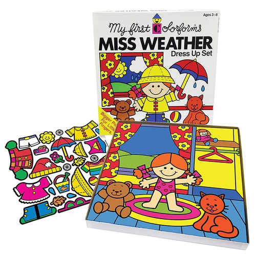 My First Colorforms Miss Weather Dress Up Set - Bild 2 von 2