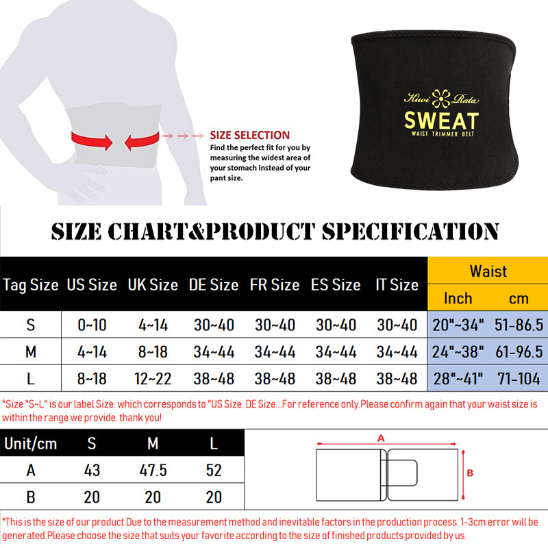 Gainant Ventre (waist Trainer) En Néoprène - Taille M à 3XL - Gris - Neuf Avec étiquettes