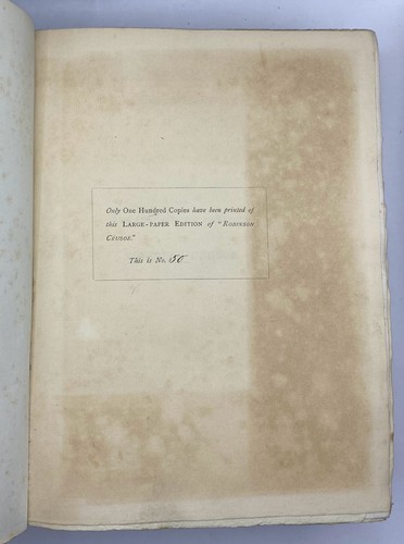 Daniel Defoe - Life and Adventures of Robinson Crusoe (Limited Edition, 1883) - Picture 5 of 20