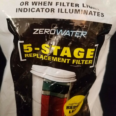 ZeroWater 5-Stage Replacement Filter 2-GEN2BAG-01 Factory