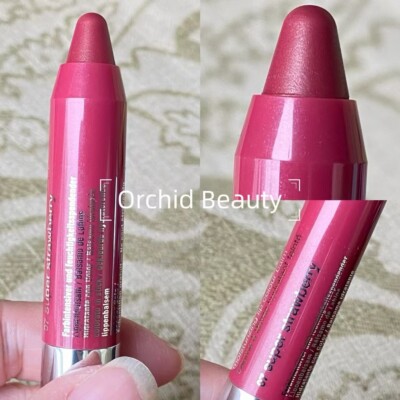 New Clinique Super Strawberry Moisturizing Colour Balm Lipstick 0.04oz/1.2 g