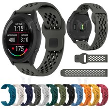 For Garmin Vivoactive 6 5 4 4S 3 Venu 4 3 3S 2 2S Silicone Breathable band Strap