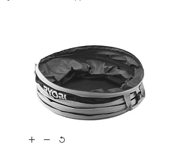 Ryobi Pop-Up Collapsible 150L Multi Purpose Bag Garden Leaves Laundry - Image 4 of 4