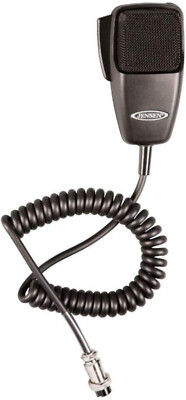 Jensen JMICHND Hand Held Microphone, Momentary Push to Talk Button