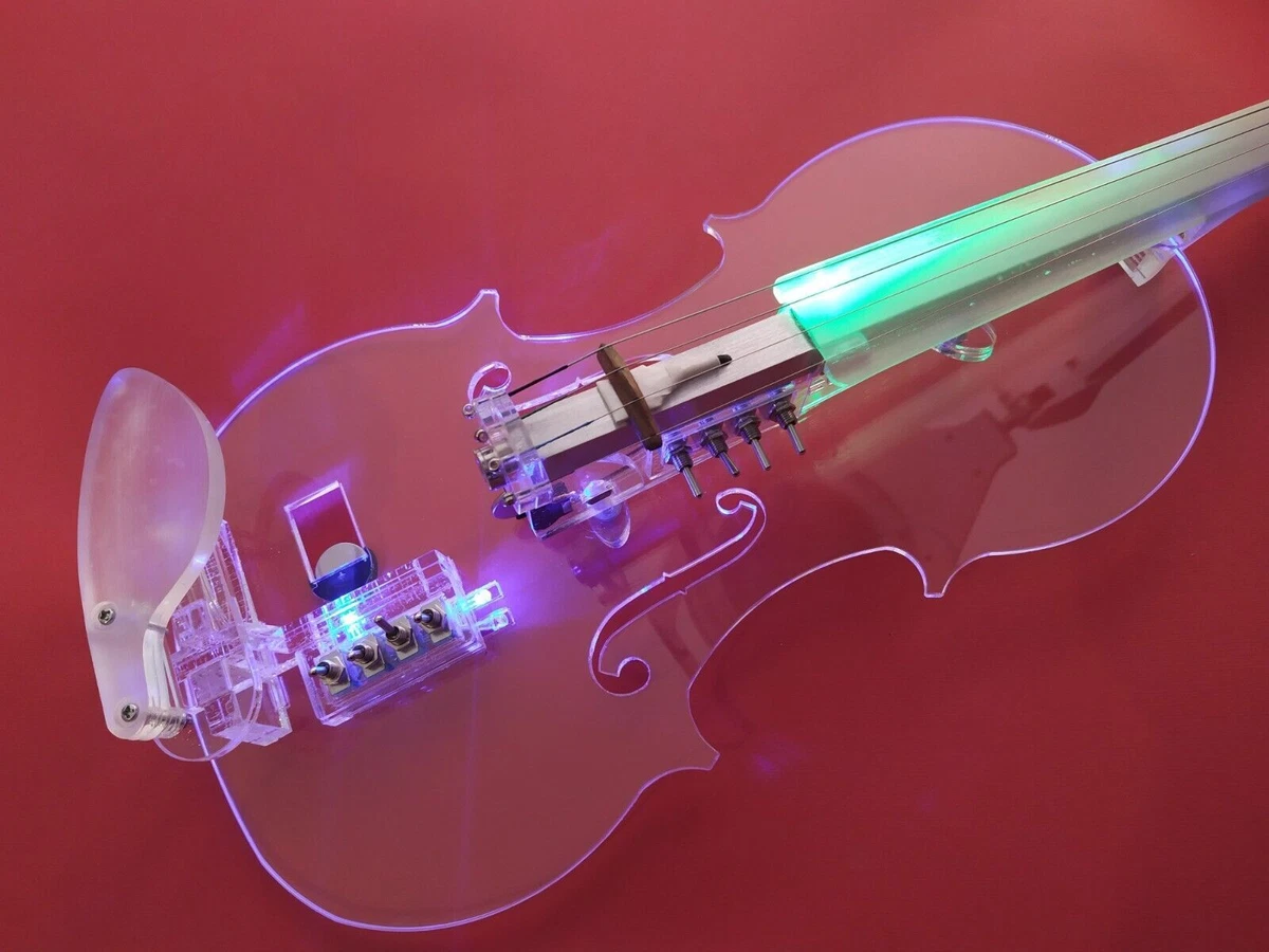 Acrylic violin cheap