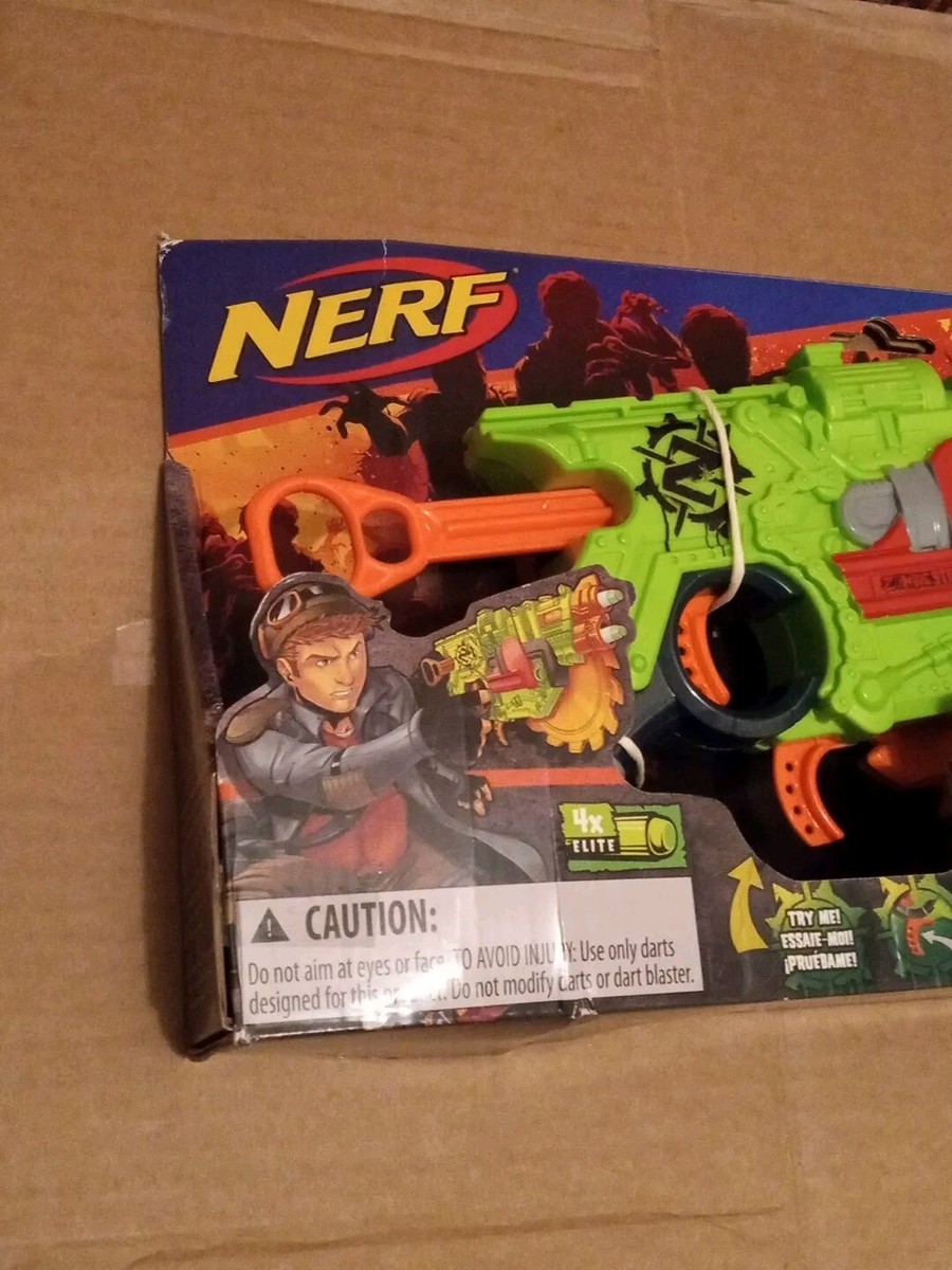 NOS NERF KMART CROSSCUT STRIKEBLADE SWORD ZOMBIE STRIKE COMBO