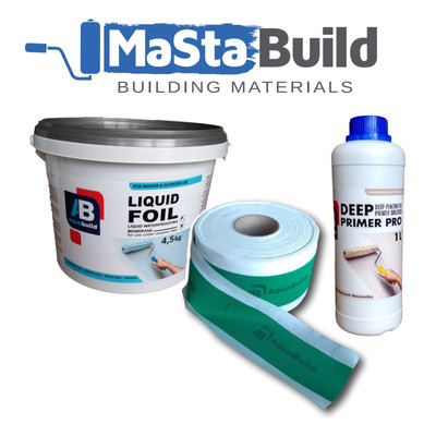 AQUA BUILD Nassraumsystem Abdichtung Tankset Dusche & Baddichtung
