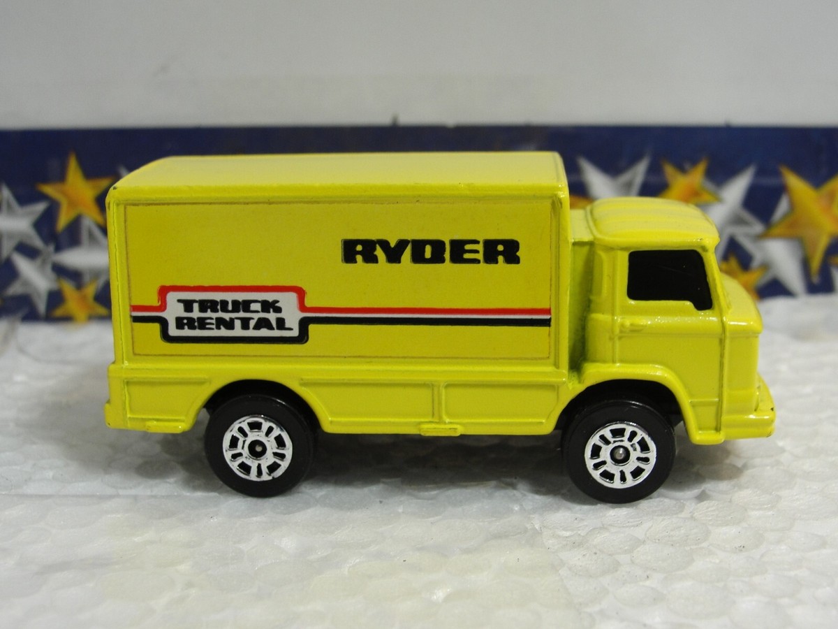 1974 Corgi Juniors Leyland Terrier Ryder Rental Moving Box Truck
