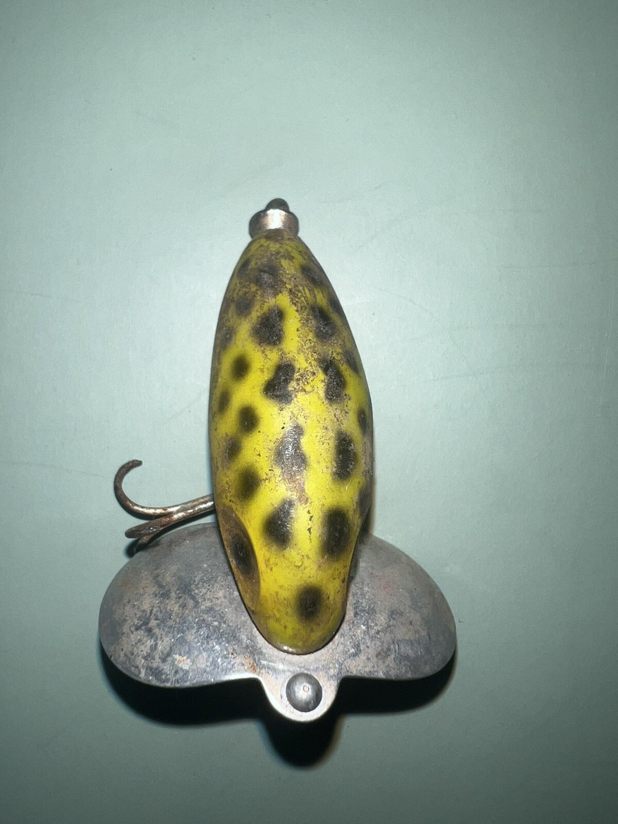 Fred Arbogast Jitterbug Fraise G651 - Vintage Topwater Neuf De Stock Ancien