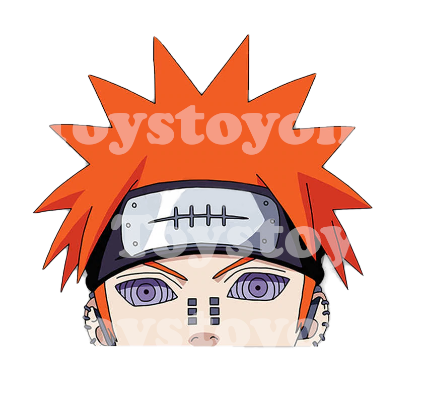 Naruto Peeker JDM Vinyl Sticker Yahiko Pain Peeker Sticker Vinyl Decal eBay