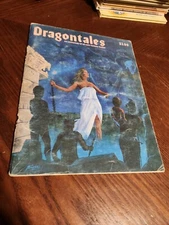 Vintage 1980 DRAGONTALES Fantasy Fiction Mag by Kim Mohan Dungeons Dragons