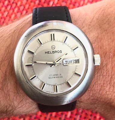 helbros automatic watch