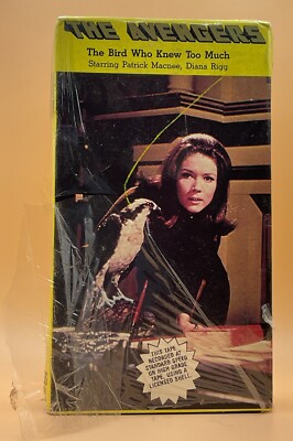 The Avengers: The Bird Who Knew Too Much VHS 1967, 1980s **Buy 2 Get 1 Free**