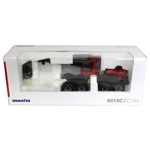 1:32 FIRST GEAR *KOMATSU* Red 931XC.3 FORESTRY HARVESTER HIGH DETAIL DIECAST NIB - Picture 8 of 8