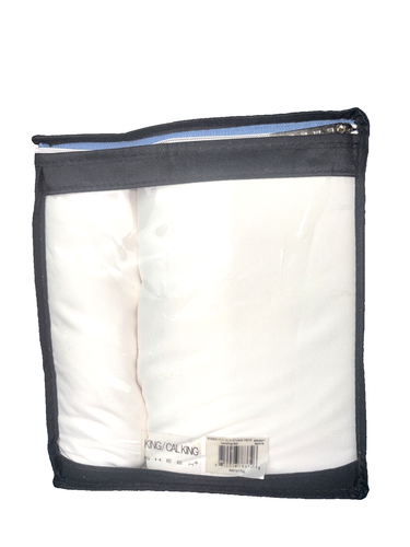 Sheex Studio Tech Fitted Sheet, Duvet, Shams, & Pillowcases White King/Cal King - Picture 3 of 9