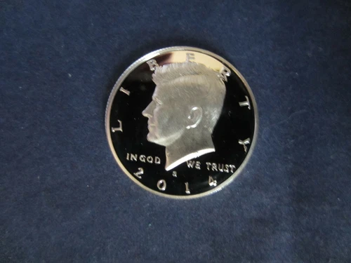 2014-S Silver Kennedy Half Dollar Deep Cameo Mirror Proof  Upper Grading Range