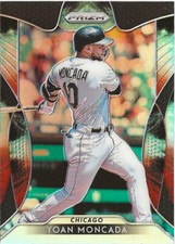 2019 Panini Prizm Yoan Moncada #56 Cosmic Haze Prizm SP Chicago White