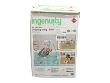 Ingenuity InLighten 5-Speed Baby Swing Infant Seat Nally Owl DAMAGED PACKAGING