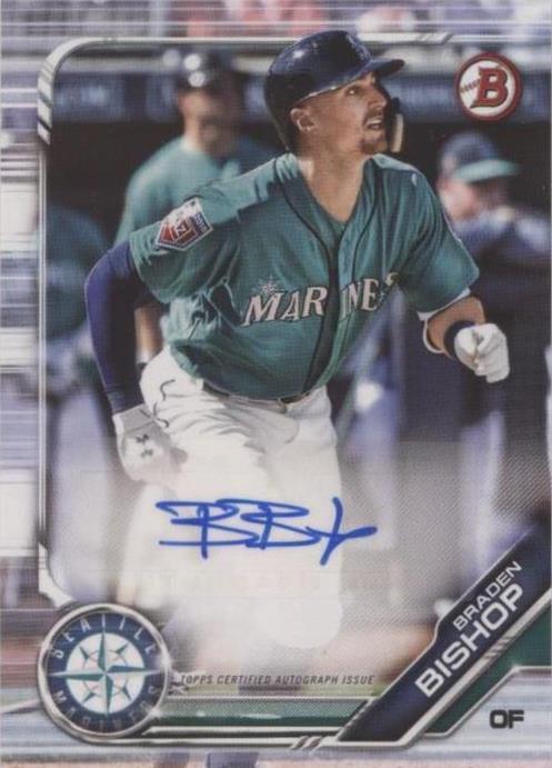 2019 Bowman - Braden Bishop #PA-BB - 1 of 1