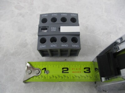ABB CA4-22M AUXILIARY CONTACT, 4P, 3A, 400V, T1260