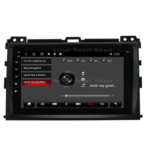 Android 12 9" Car Stereo Radio for Toyota LAND CRUISER Prado 120 2003-09 GPS - Picture 7 of 7