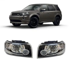 Pair Headlight Assembly For Land Rover Freelander 2 2012-2015 Front Lamp LH RH