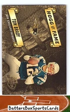 2003 Playoff Hogg Heaven #HF-26 Tom Brady Hogg of Fame #/500