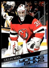 2020-21 Upper Deck Young Guns Gilles Senn Rookie New Jersey Devils #453 R23