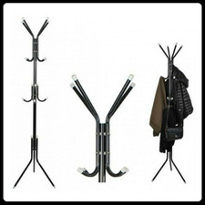 ATTACCAPANNI APPENDIABITI PIANTANA DA TERRA STAND NERO APPENDI ABITI INGRESSO