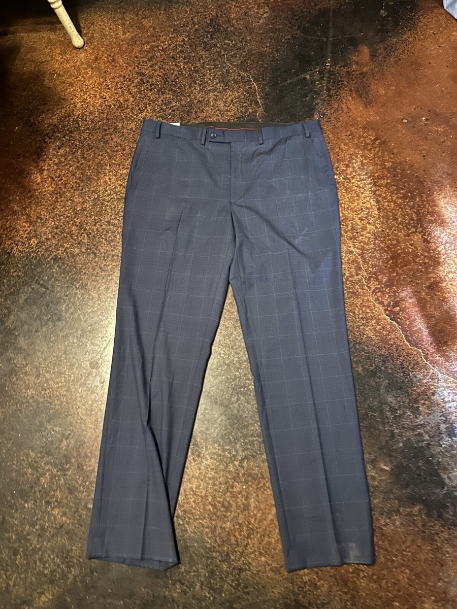 perry ellis modern fit dress pants Perry Ellis Men's Modern-Fit Stretch Solid Resolution Pants - Stone