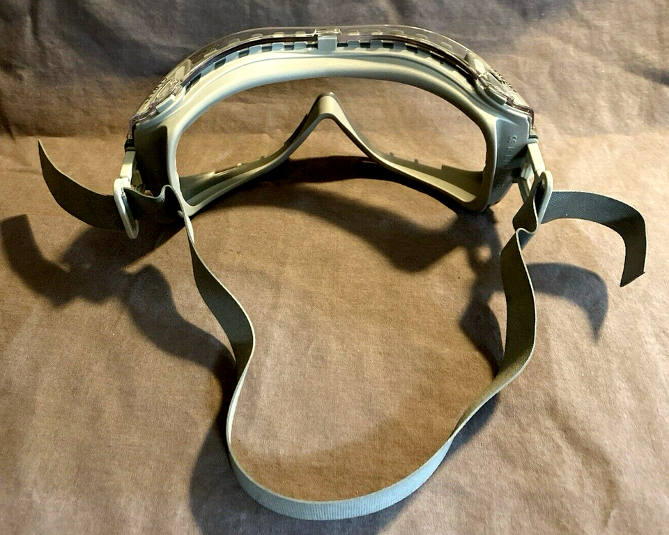Radians DMG11 Cloak Dual Mold Protective Goggle w/ Gray Frame, Clear