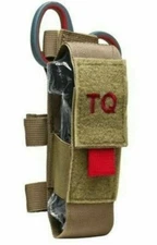 VISM Tourniquet & Tactical Shear MOLLE Pouch Medic First Aid Tactical Trauma TAN