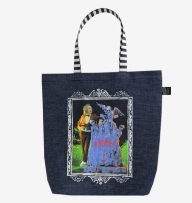 Harveys Beetlejuice Denim Tote Bag New