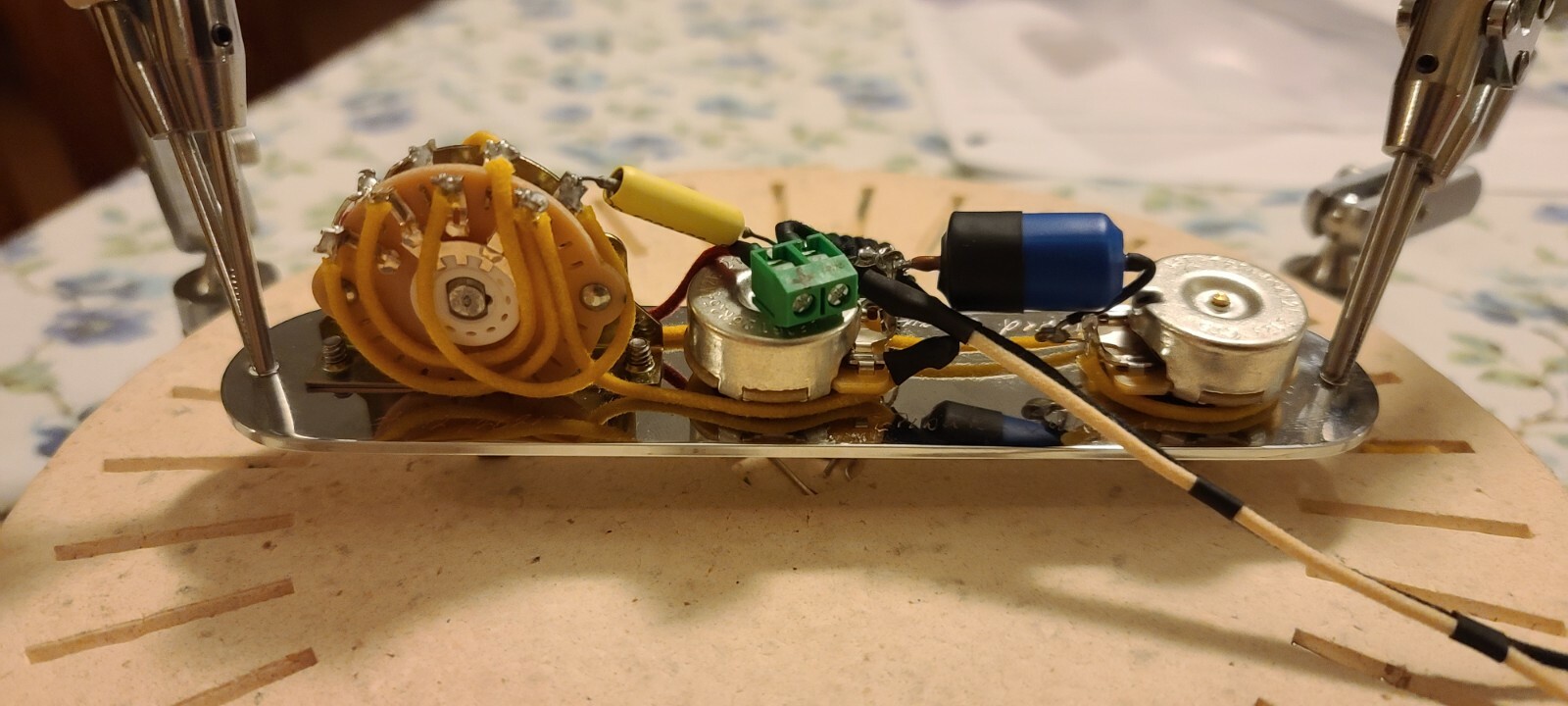 Tribute Control Plate For Fender Esquire "Eldred Mod" Solderless Install! eBay