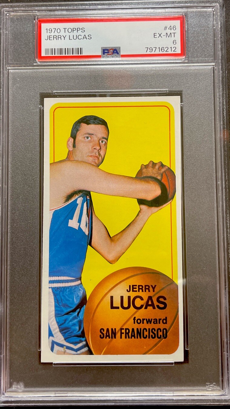 1970 Topps #46 Jerry Lucas, San Francisco. PSA 6 EX-MT. ENN Cards