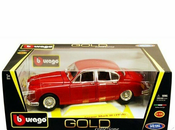 ミニカー Burago 1/18 Jaguar Mark II & Alpine A110 1/18] Ep.19 Maisto/Bburago 1959 Jaguar Mark II (Why does