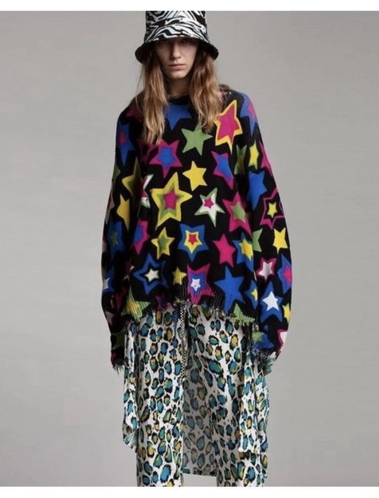 Star intarsia deals sweater