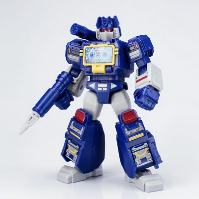 Soundwave Transformers G1 4'' Action Figure Model Blokees Blind Box