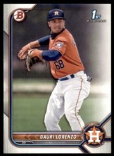 2022 Bowman Prospect #BP-11 Dauri Lorenzo Houston Astros - Nice Card