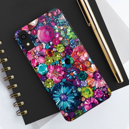 Rhinestone Themed Cool Phone Case for iPhone 16 15 14 13 12 11 X 8 7 iPhone Case - Picture 62 of 72