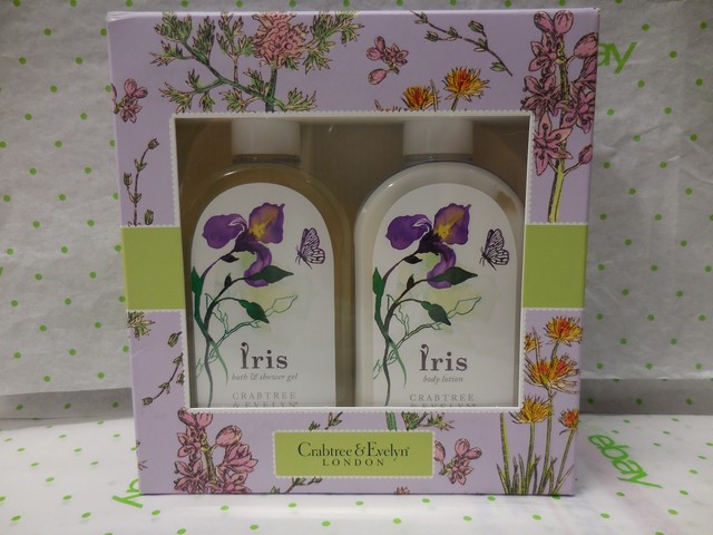 Crabtree & Evelyn Iris Shower GEL and Body Lotion 10 for sale online | eBay