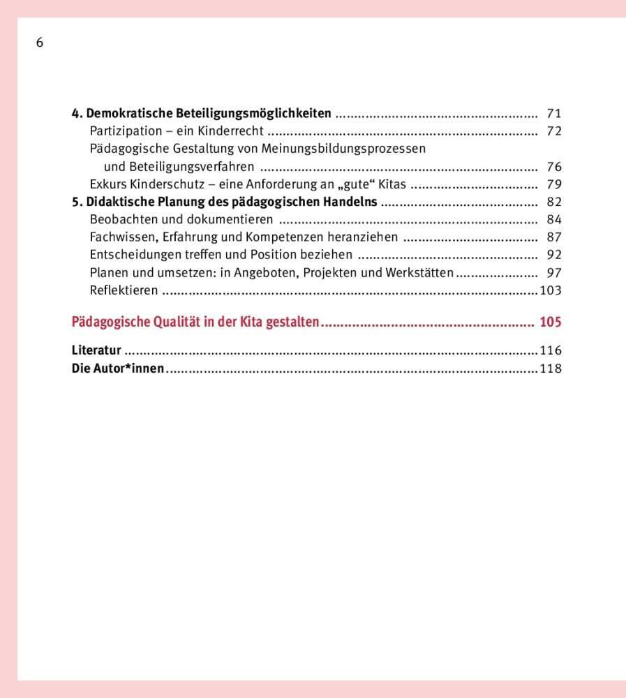 Thumbnail - Pädagogische Qualität In Der Kita Nadine Backer (u. A.) Taschenbuch