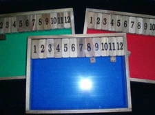 Shut the Box wood game #1-12 high quality from our shop