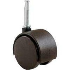 NEW SHEPHERD 9418 PK (2) 2" BLACK STEM CASTERS 75LB RATED 8387664