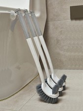 Long Handle Toilet Brush Wall-mounted, Double-sided, No-drill, Deep Clean