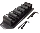 SHOTGUN SIDE SADDLE 6 SHELL QUICK DETATCH HOLDER CARRIER FOR REMINGTON 870 12GA