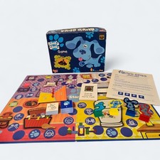 Blue's Clues Board Game Vintage 1998 Univsersity Games Nickelodeon **COMPLETE**