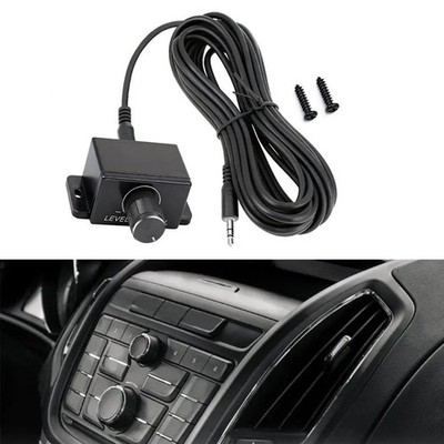 Auto Audio Pegelregler Regler für Subwoofer Lautstärke mit 5 Meter Kabel
